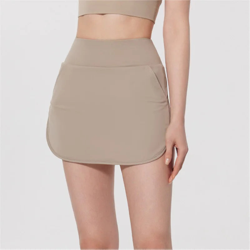 Skirt with Inner Shorts, Icy UPF50+