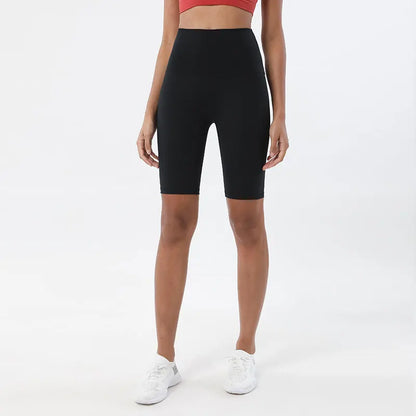 Knee Length Yoga Shorts, Nuls