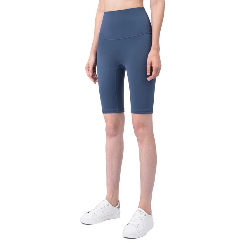 Knee Length Yoga Shorts, Nuls