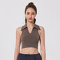 Lapel Tank Top with Pads