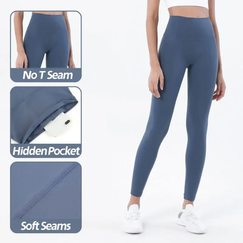 Yoga Leggings with Back Pocket, Nuls, Part 1