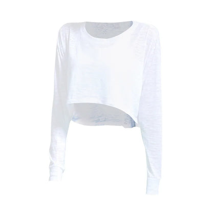 Oversized Crop Top, Cloudy Cotton