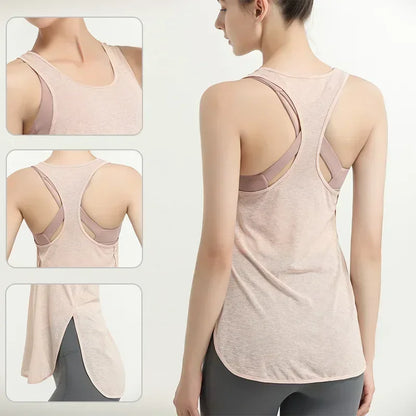 Sports Vests for Women Gym See Through Yoga Fitness Shirt Sports Top Black Running Vest Women's Jogger Shirts Workout Female