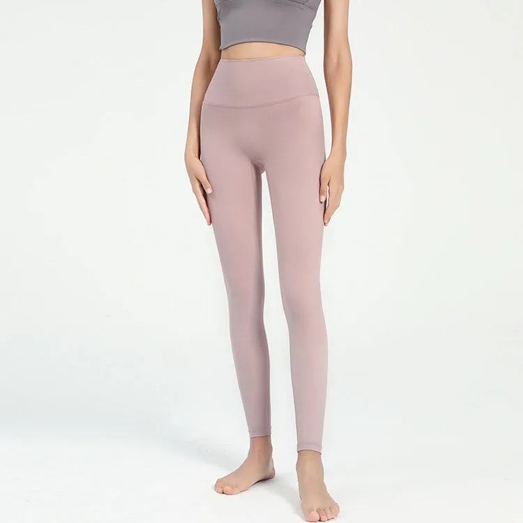 Stown Sportswear Woman Gym Workout Pants Fitness Pilates Tights with Pocket High Waist Sports Leggings for Women Push Up Effect