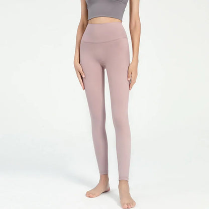 Stown Sportswear Woman Gym Workout Pants Fitness Pilates Tights with Pocket High Waist Sports Leggings for Women Push Up Effect